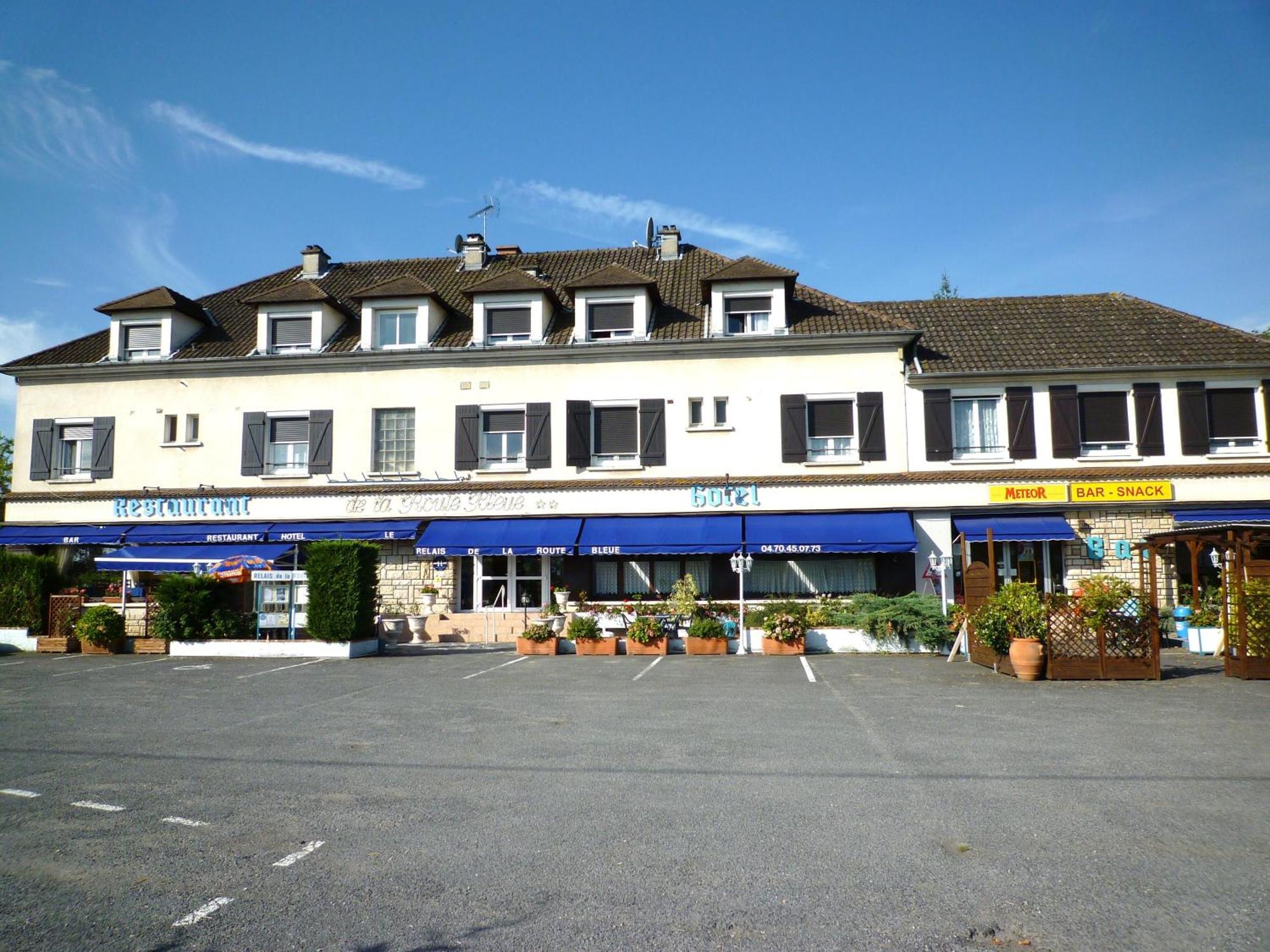 Отель Le Relais De La Route Bleue Saint-Loup  Экстерьер фото